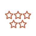 White leaf icon